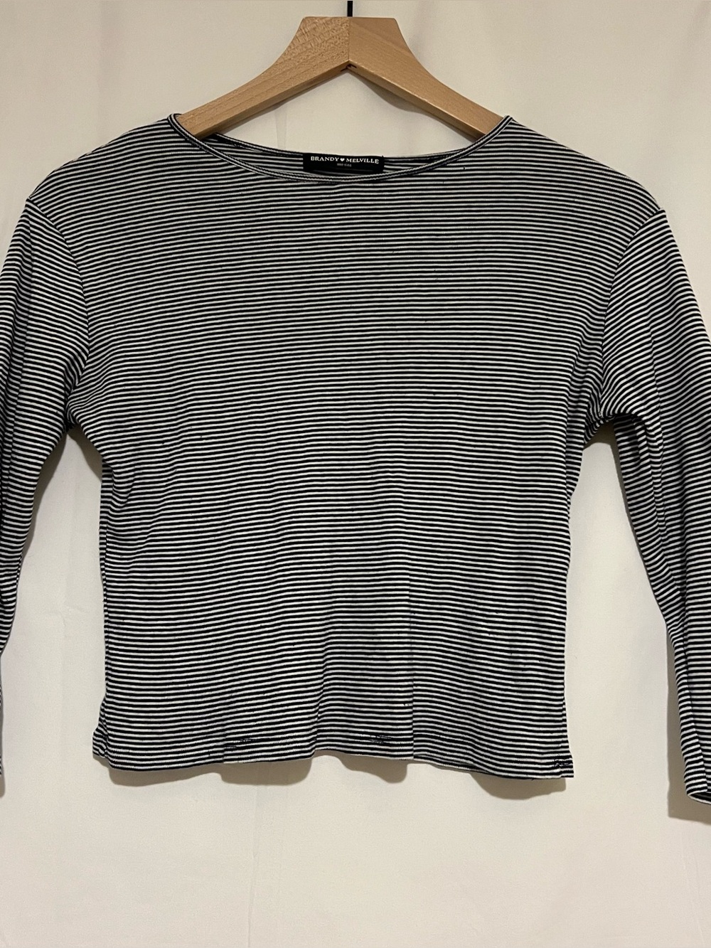 Brandy Melville Striped Long Sleeve Top